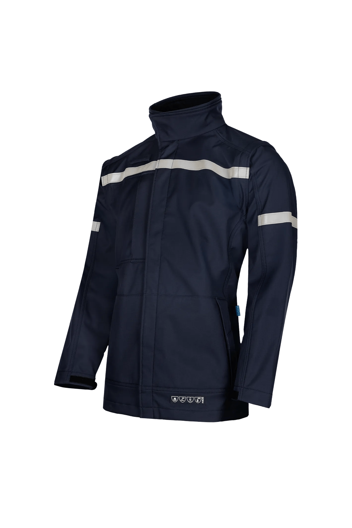 Sioen Belarto Flame Retardant Anti-Static Softshell With Detachable Sleeves