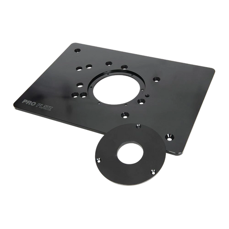 Rockler Aluminium Pro Router Plate (Blank) For Non-Triton Routers