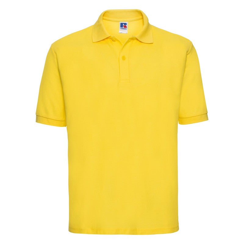 Russell Europe Classic Polycotton Polo - Yellow