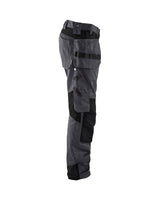 Blaklader Craftsman Trousers 1555 - Mid Grey/Black