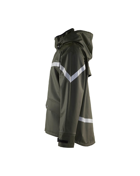 Blaklader Rain Jacket Level 2 4305 #colour_army-green