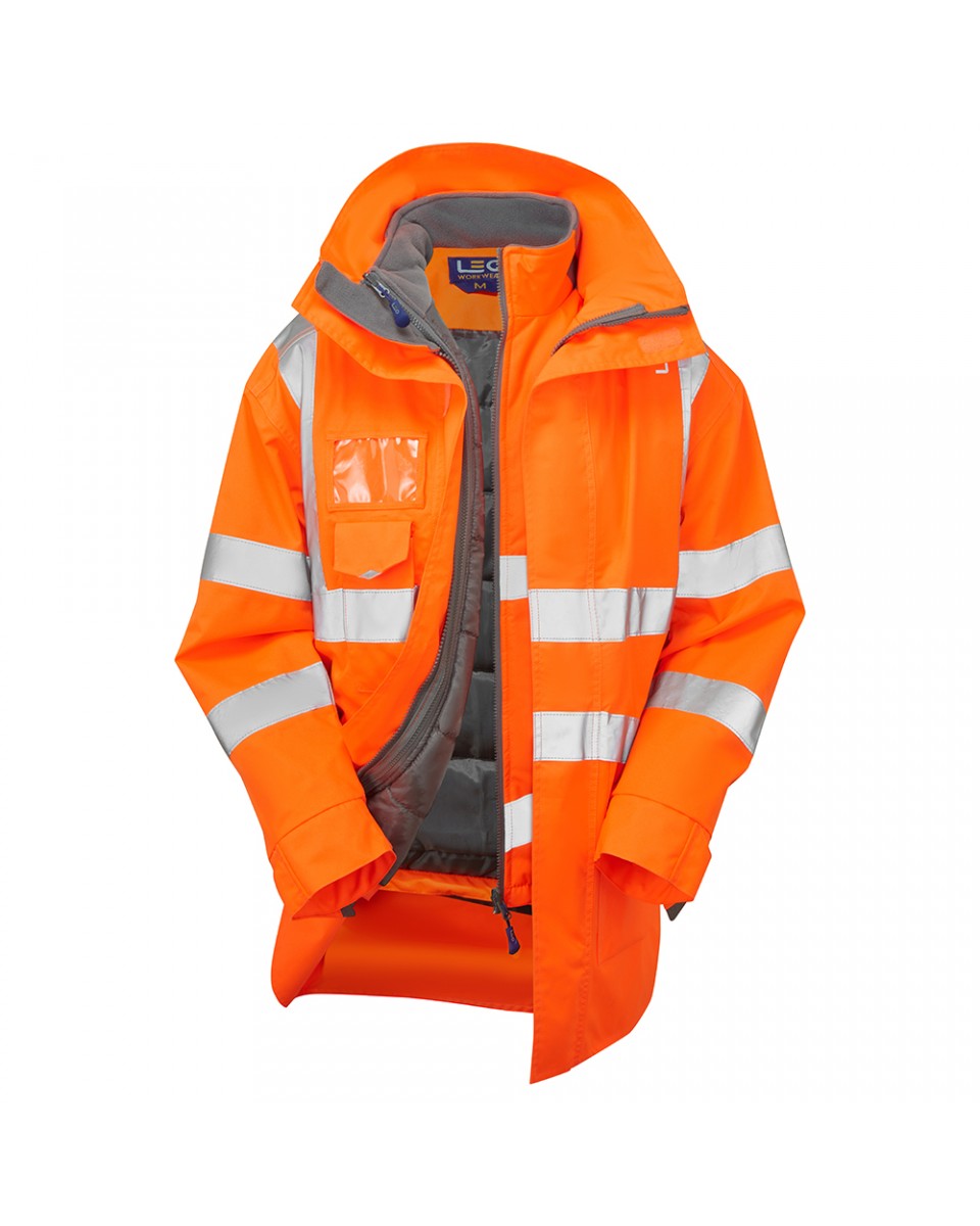 Leo Workwear CLOVELLY + TORRINGTON Leo 3-in-1 Anorak + Bodywarmer