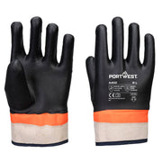 Portwest Grip PVC Sandy Double Dipped Glove
