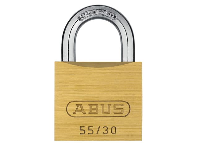 ABUS Mechanical 55/30mm Brass Padlock Keyed Alike 5301