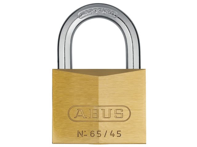 ABUS Mechanical 65/45mm Brass Padlock Keyed Alike 454