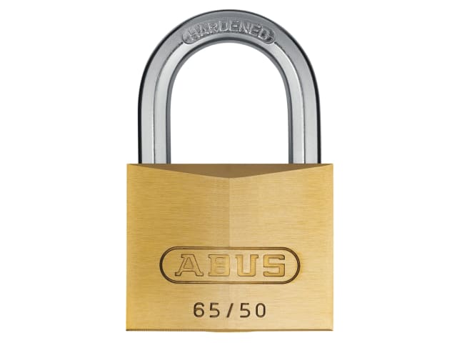 ABUS Mechanical 65/50mm Brass Padlock Carded