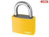 ABUS Mechanical T65AL/40mm My Lock Aluminium Padlock Yellow