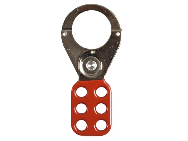 ABUS Mechanical 702 Lock Off Hasp 38mm (1.1/2in) Red