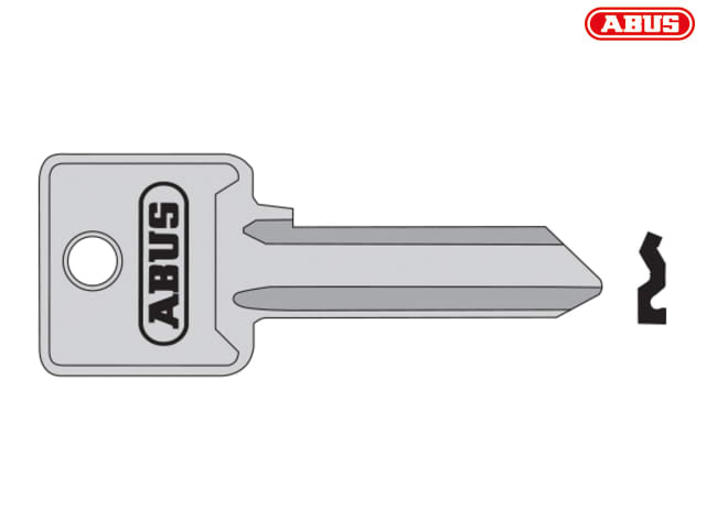 ABUS Mechanical 85/30 30mm Right Hand Key Blank