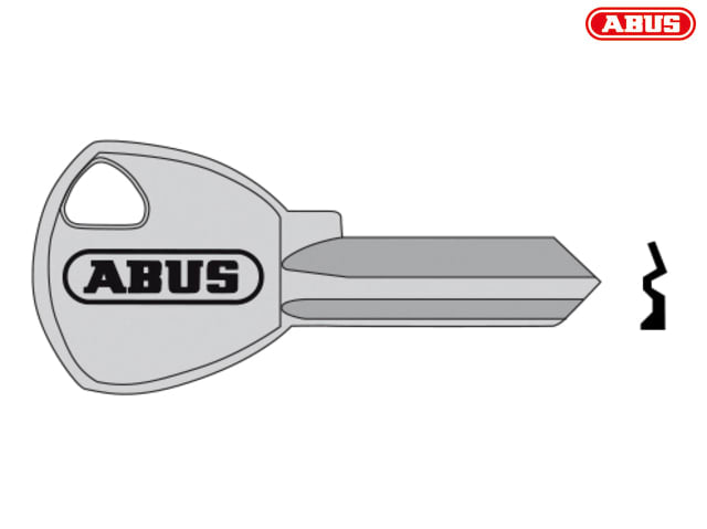 ABUS Mechanical 65/25 25mm New Profile Key Blank