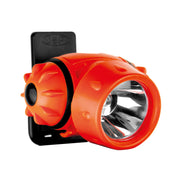 JSP CREE Q5 LED Safety Helmet Mounted Lamp - Hi-Vis Orange