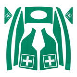 JSP First Aider Green CR2 Reflective Kit for EVO Vista (10 Pack)