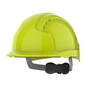 JSP EVOLite Safety Helmet - Wheel Ratchet - Vented - High-Visibility Yellow
