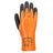 Portwest Grip 15 Nitrile Gauntlet #colour_orange-black