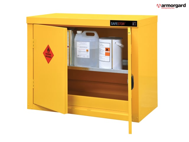 Armorgard HFC1 SafeStor Hazardous Floor Cupboard 900 x 465 x 700mm