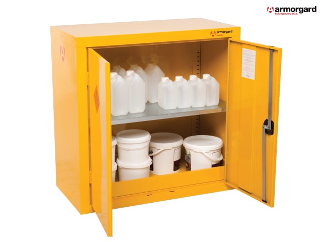 Armorgard HFC3 SafeStor Hazardous Floor Cupboard 900 x 465 x 900mm