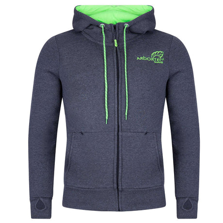 Arbortec Hoodie PYL Zip Front Charcoal #colour_charcoal