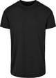 Build Your Brand Basic Basic Round Neck Tee - Black