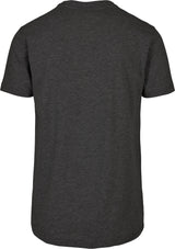 Build Your Brand Basic Basic Round Neck Tee - Charcoal