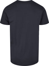 Build Your Brand Basic Basic Round Neck Tee - Navy