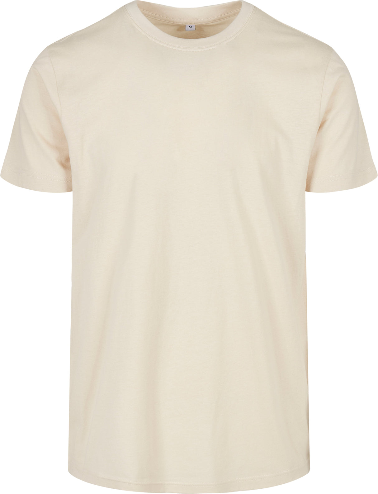 Build Your Brand Basic Basic Round Neck Tee - Sand