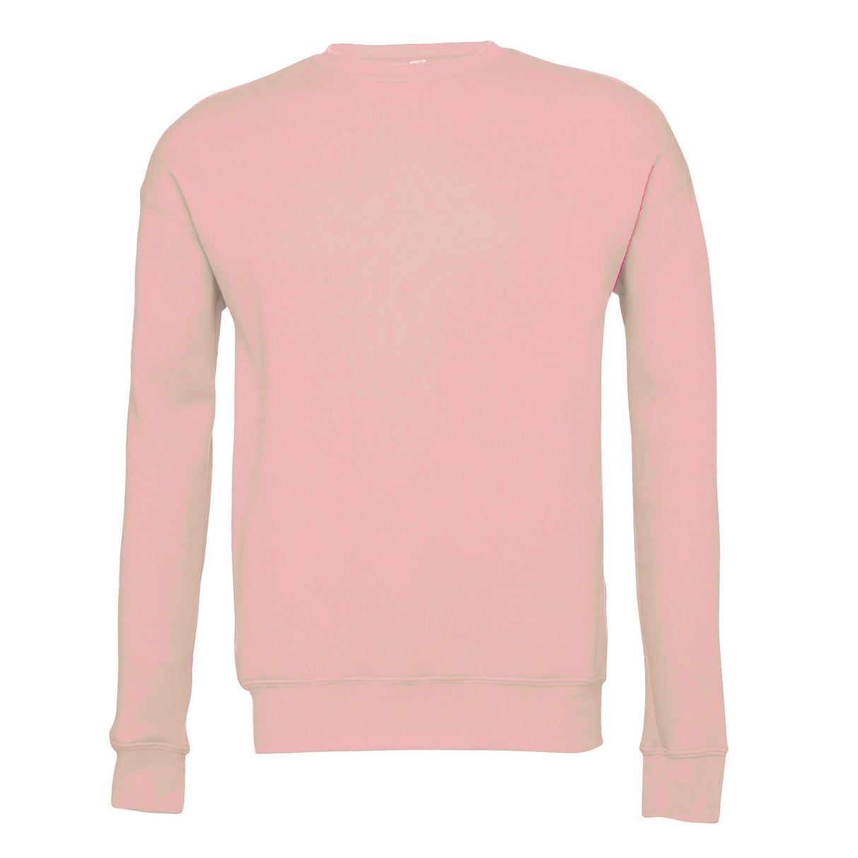 Bella Canvas Unisex Drop Shoulder Fleece - Pink