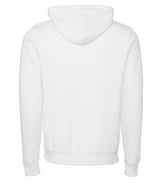 Bella Canvas Unisex Polycotton Fleece Pullover Hoodie - DTG White
