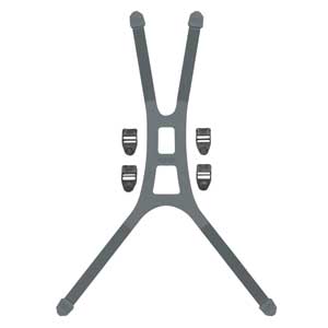 JSP Force10 Typhoon Harness & Clips for Force10 Mask