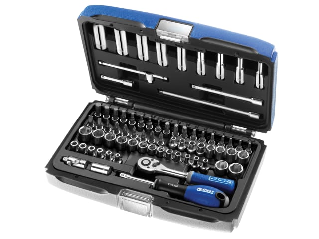 Expert 1/4in Drive Socket & Accessory Set, 73 Piece