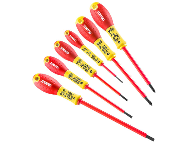 Expert Insulated Screwdriver Set, 6 Piece