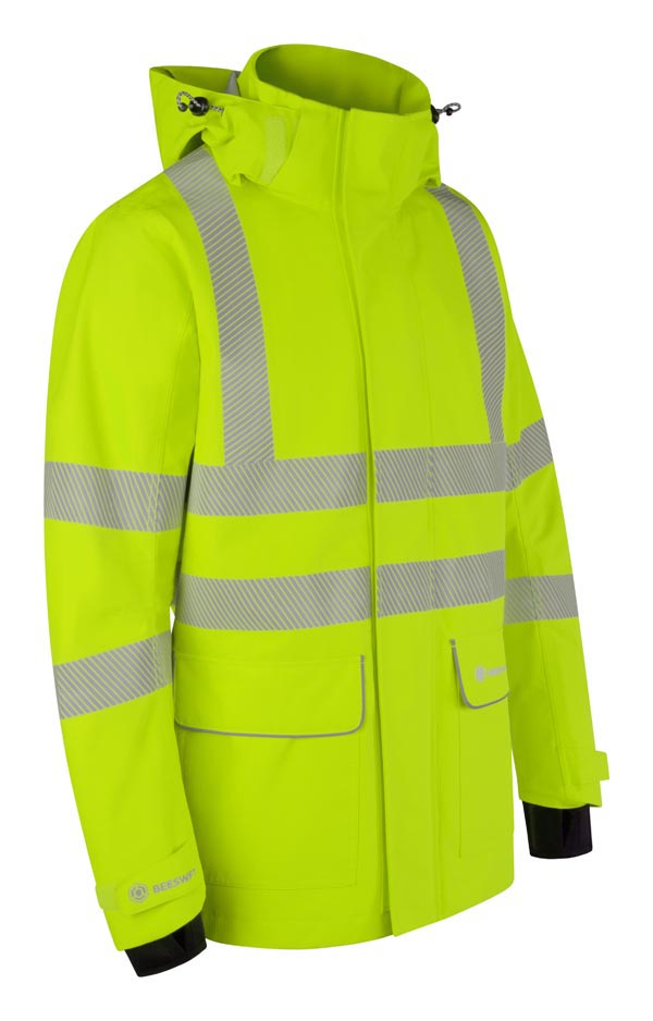 Beeswift Beeswift Stormwear Mens Hi-Vis Jacket