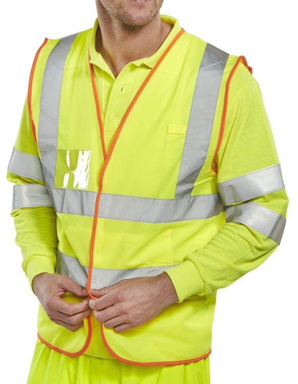 Beeswift Bsafe En471 Hi-Vis Vest