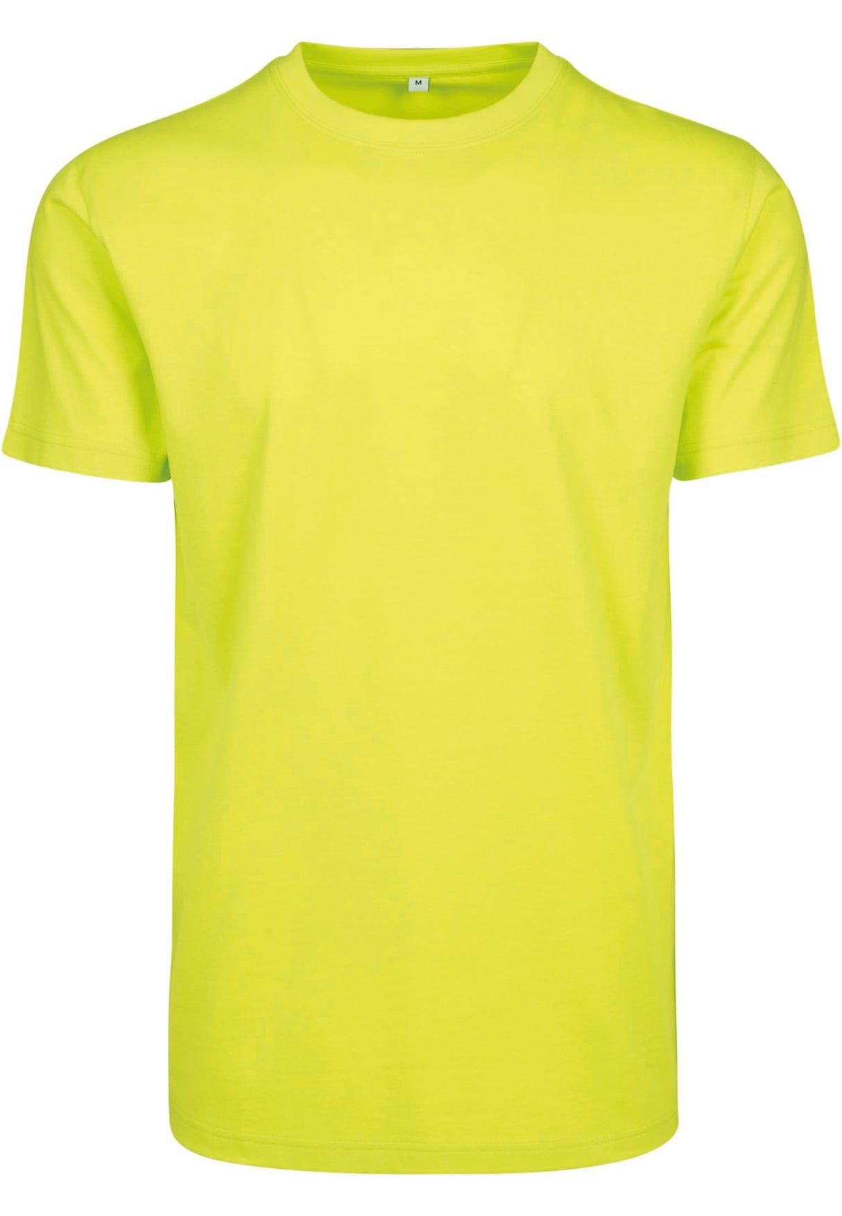 Build Your Brand T-Shirt Round-Neck - Frozen Yellow