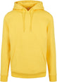 Build Your Brand Heavy Hoodie - Taxi Yellow