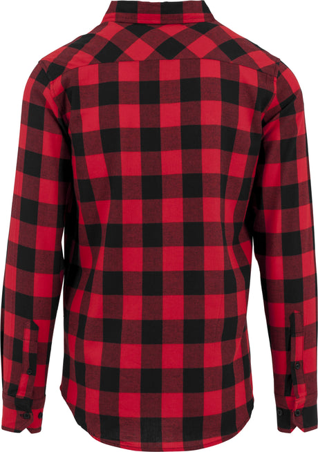 Build Your Brand Checked Flannel Shirt