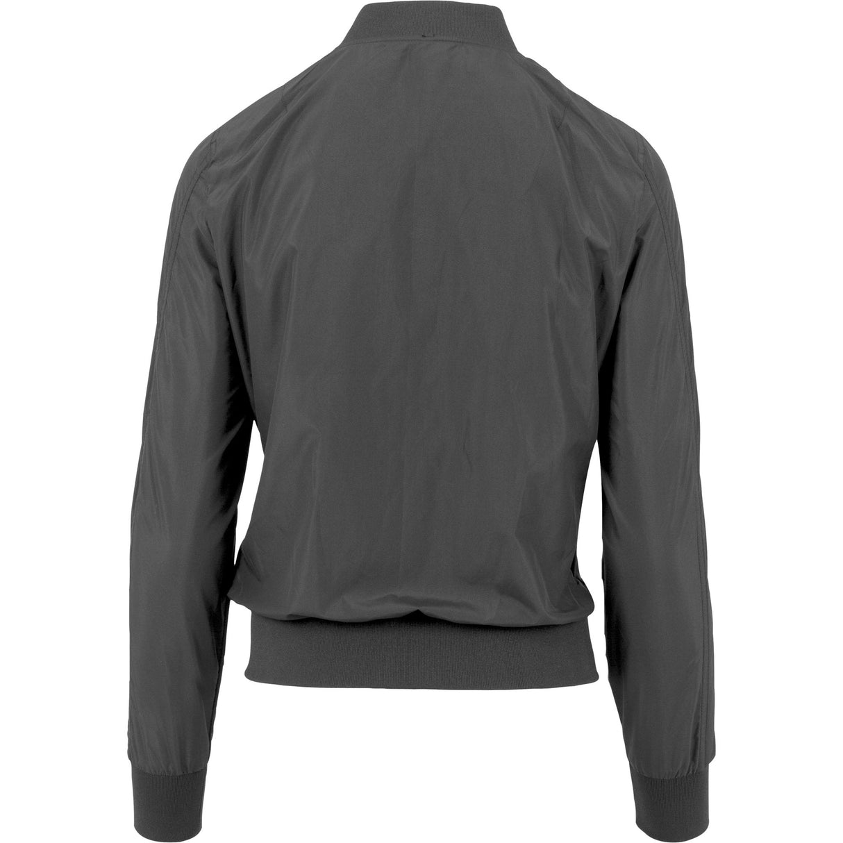 Build Your Brand Women's Nylon Bomber Jacket