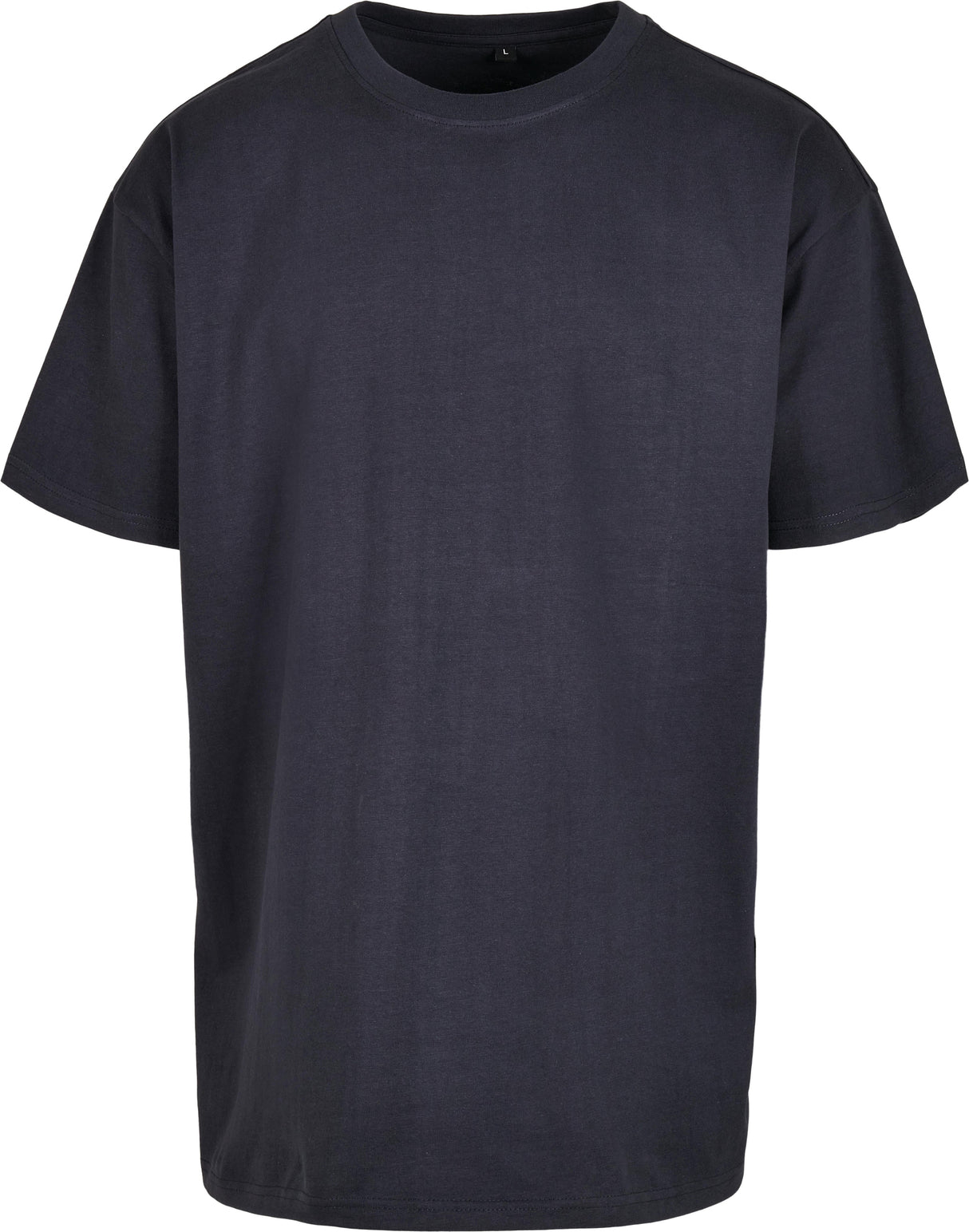 Build Your Brand Heavy Oversized Tee - Navy