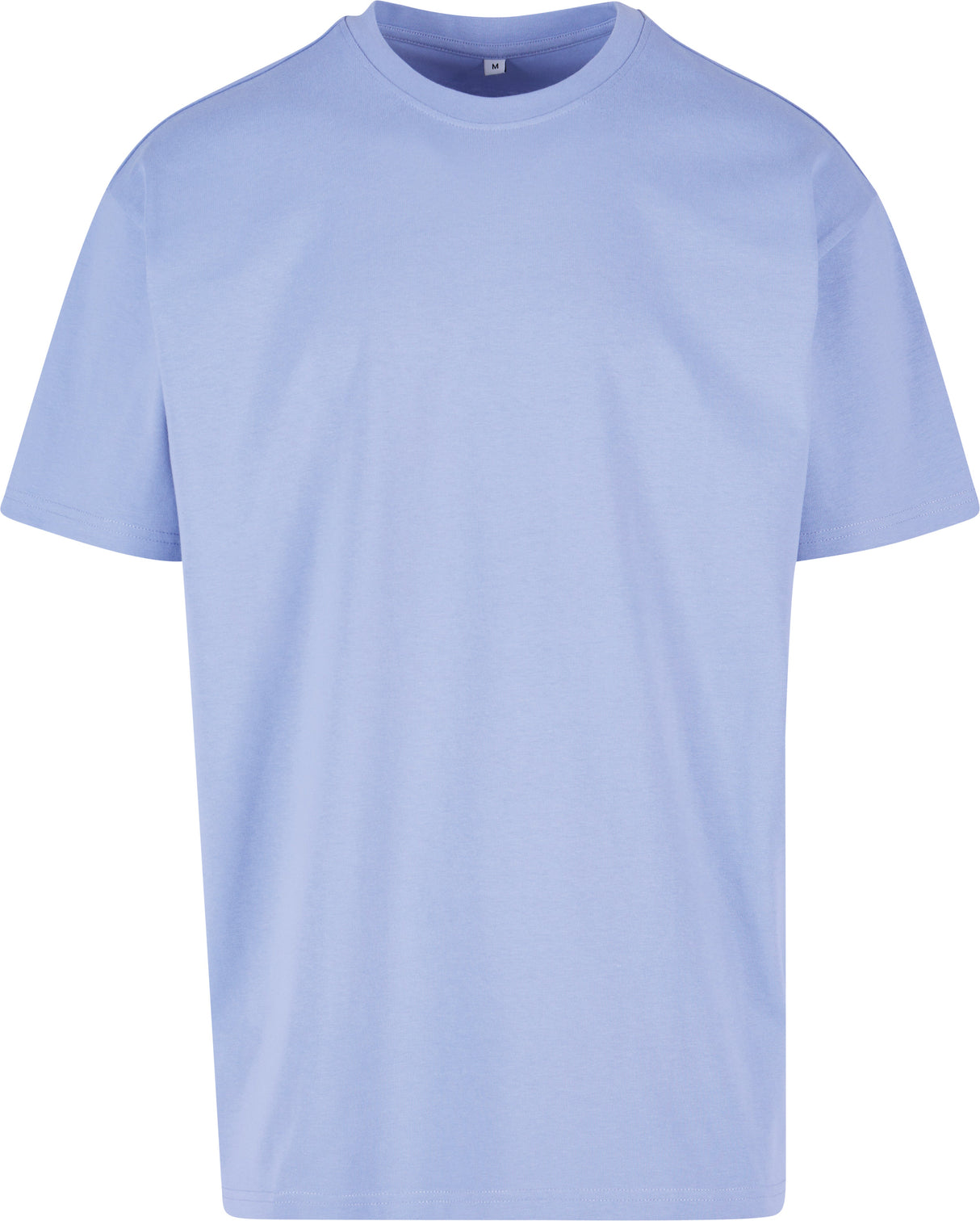 Build Your Brand Heavy Oversized Tee - Viola Blue