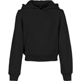 Build Your Brand Girls Cropped Sweat Hoodie