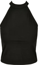 Build Your Brand Women's Turtleneck Short Top