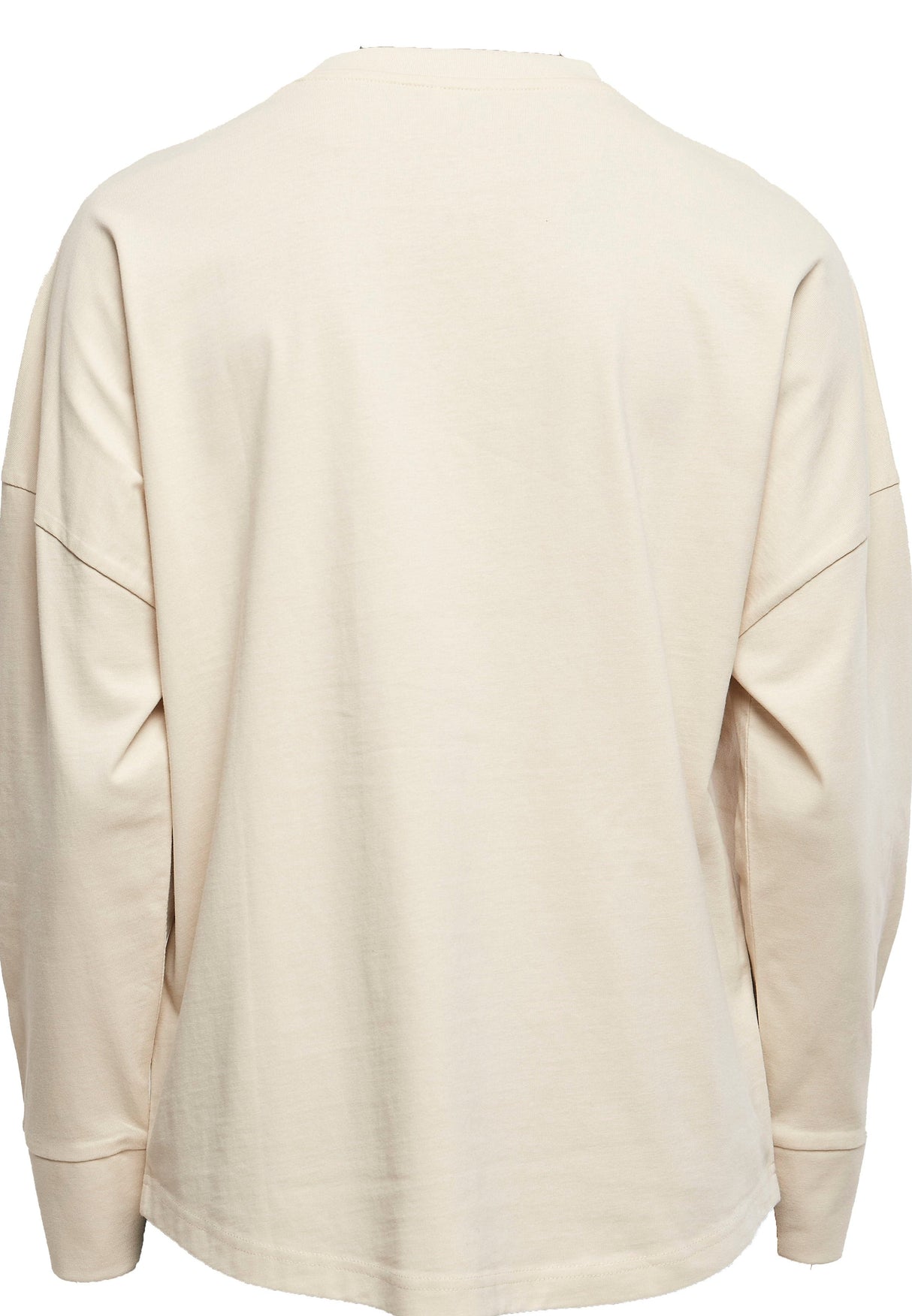 Build Your Brand Oversize Cut On Sleeve Long Sleeve