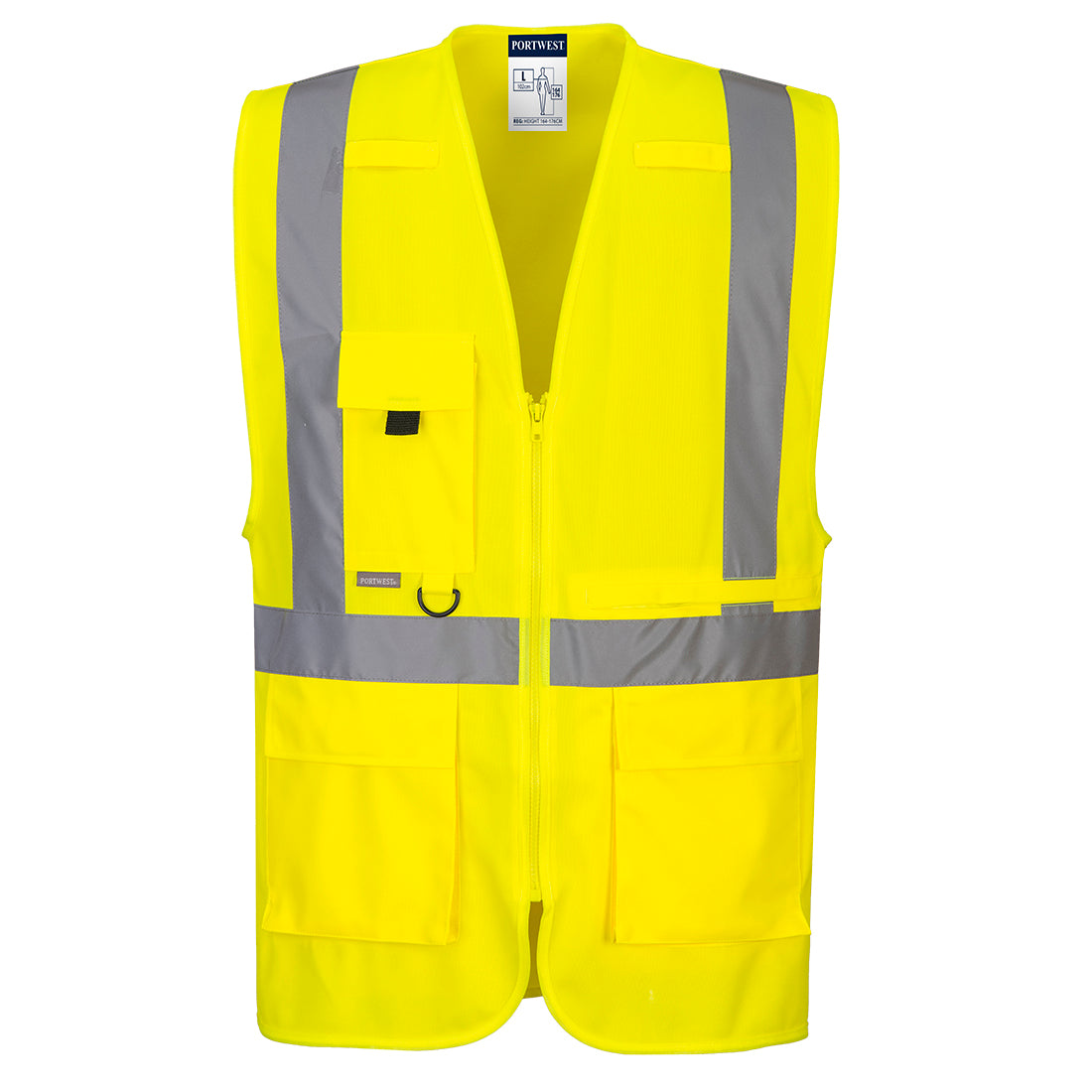 Portwest Hi-Vis Tablet Pocket Executive Vest