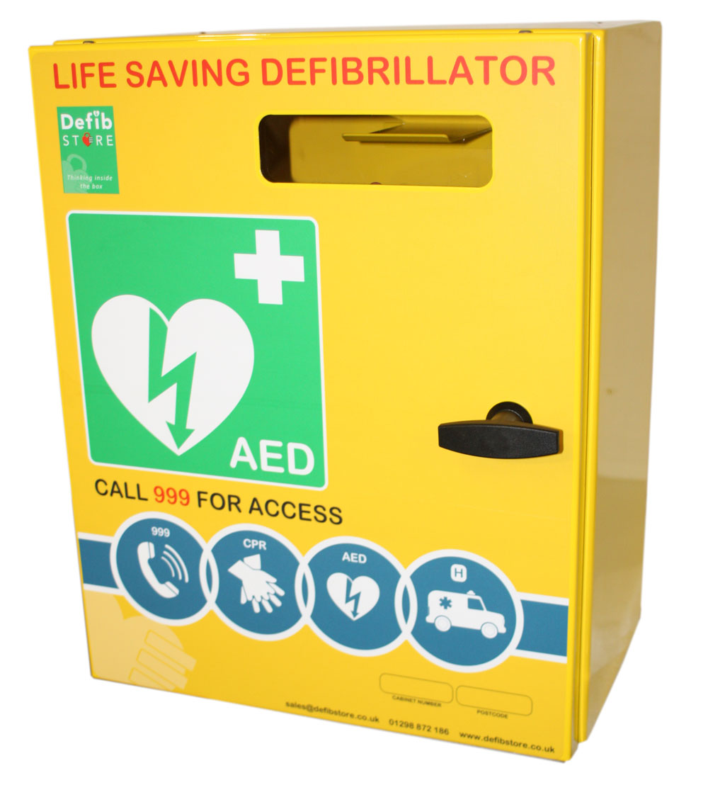 Beeswift Defibrillator Stainless Steel Cabinet No Lock & Electrics