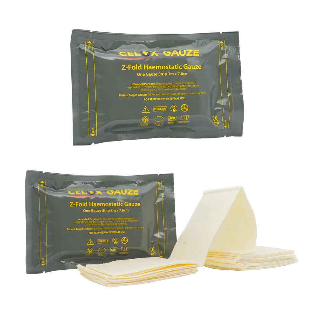 Beeswift Celox Gauze Z-Fold Version