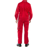 Beeswift Click Premium Boiler Suit Red