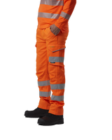 Leo Workwear KINGFORD Leo EcoViz Stretch Cargo Trouser