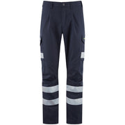 Leo Workwear WINSFORD Leo EcoViz Lightweight Polyester Stretch Cargo Trouser