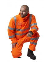 Leo Workwear WATERTOWN Leo EcoViz 10KX Performance + Breathable Stretch Coverall