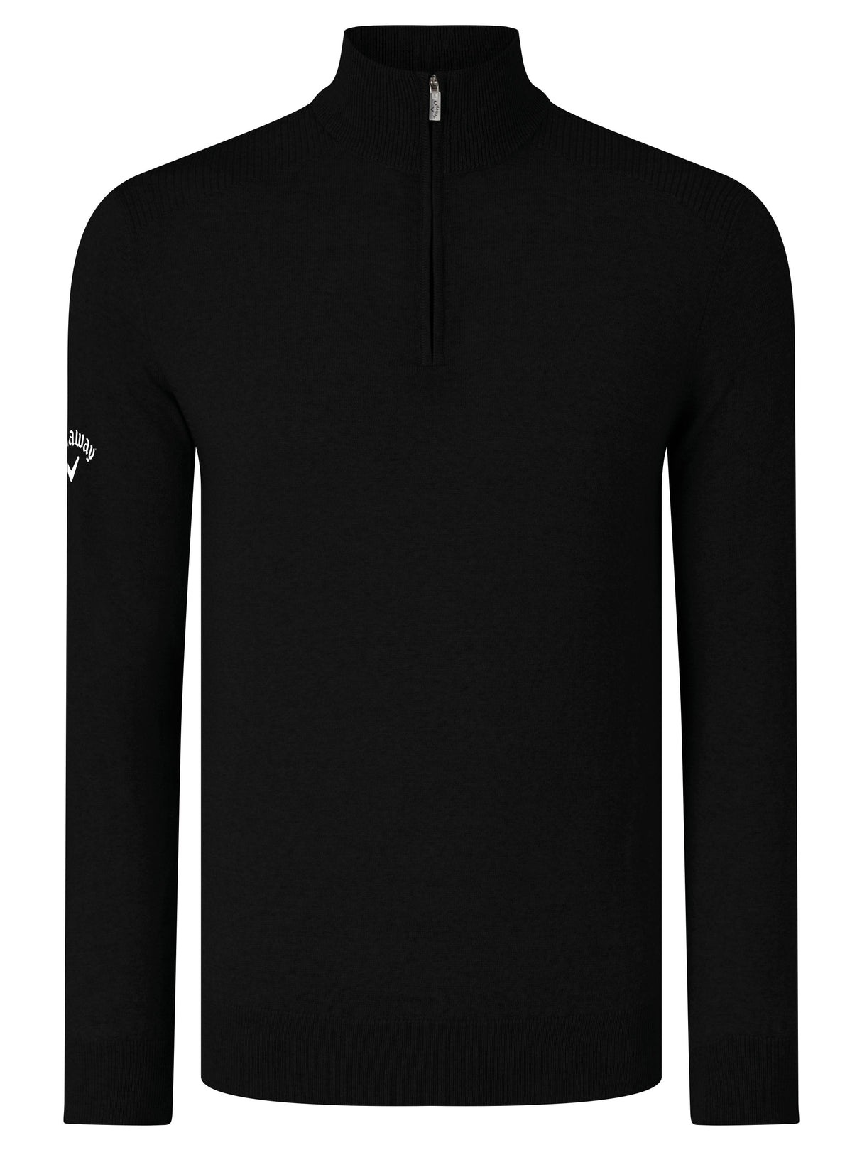 Callaway Ribbed ¼ Zip Merino Sweater