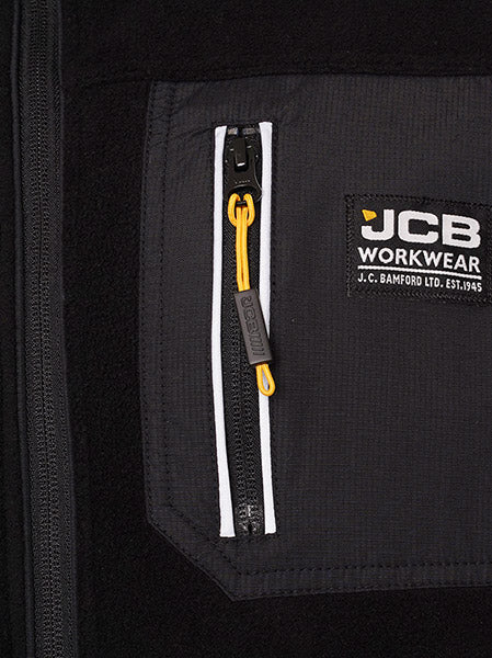 Beeswift Jcb Trade Fleece Full Zip